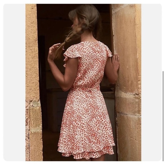 Free People French Quarter mini wrap dress - Picture 2 of 7